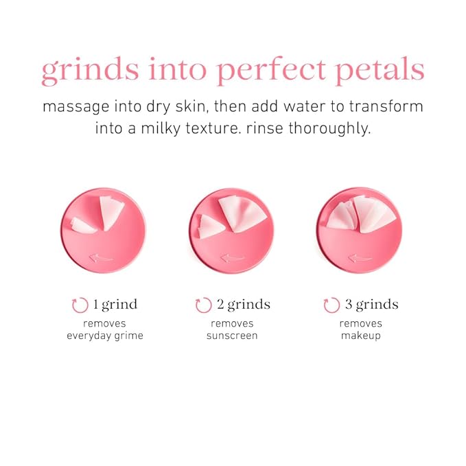 good light Strawberry Moon Grinding Cleansing Balm. Nourishing Makeup Remover & Face Cleanser to Melt SPF & Everyday Grime. Gentle Korean Skin Care. Sensitive Skin Safe KBeauty Cleanser. 1.69 Fl Oz.