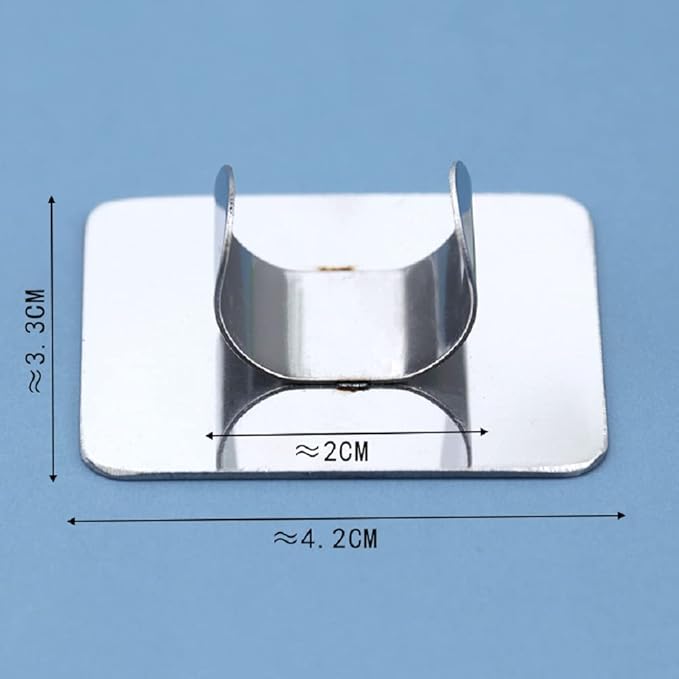 InfantLY Bright Nail Art Painting Mixed Color Palette Mixing Cosmetic Ring Palette，Mixing Makeup Palette Small Stainless Steel Makeup Cream Foundation Finger Plate Metal Cosmetic Mixing Blending Tray