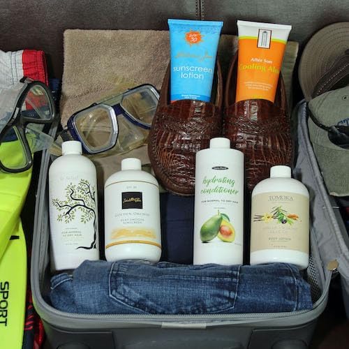 Cruise Alcohol Smuggling Kit Empty Shampoo Conditioner Bottles hide and drink liquor -Hidden Flasks for Liquor Alcohol 4 17.3oz 2 8oz Rum Runners for Cruise Ship Essentials to enjoy. Save