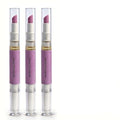 SAM SUGAR Cuticle Oil Pusher Pen Ceramic Cuticle Oil Cuticle Pusher 2 in 1 Nail Care pen for Dry Damaged Nails（3pcs）