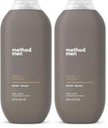 Method Men Body Wash,Cedar + Cypress,Paraben and Phthalate Free,18 fl oz,(Pack of 2)