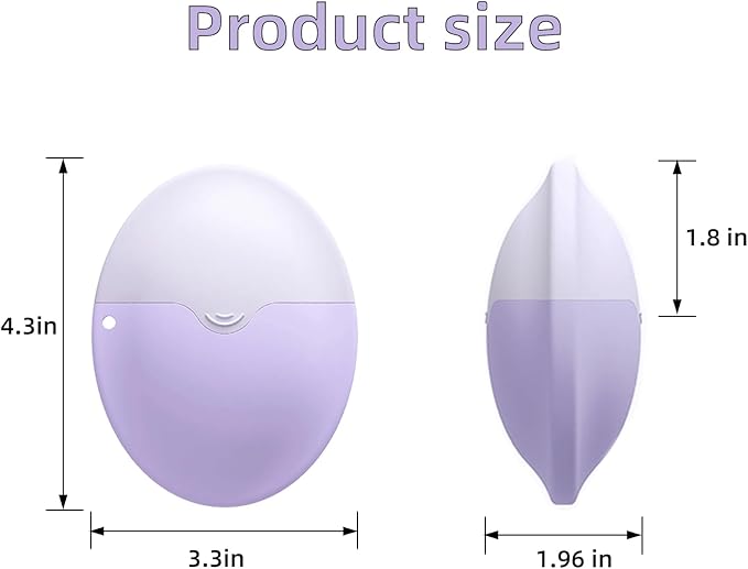 Sunscreen Applicator for Kids with Replaceable Body Sunblock Lotion Sponge 1.86oz Sunscreen Sponge Applicator Refillable Portable Silicone Washable for Kids Women Adults Family Travel Size (Purple)