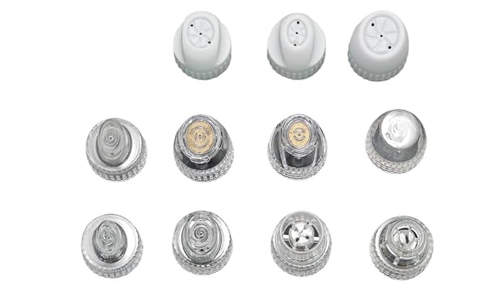 Beauty Device hydrafacial tips 11 Tips Facial Aqua Peel Tip Water Peeling Caps Facial Cleaning Machine diamond dermabrasion head Accessory