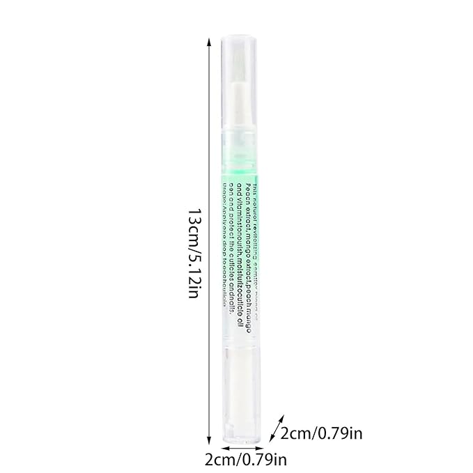 Yimart Set of 4pcs Nail Nutritional Cuticle Oil Pen For Anti-barb Finger Edge Nail Care Tool