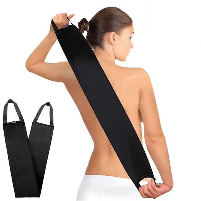 Double-Side Used Self Tanner Back Applicator, Non-Absorbent Lotion Applicator for Back Streak-Free Natural Back Tanning Applicator for Self-Tanning Lotion, Mousse, Cream