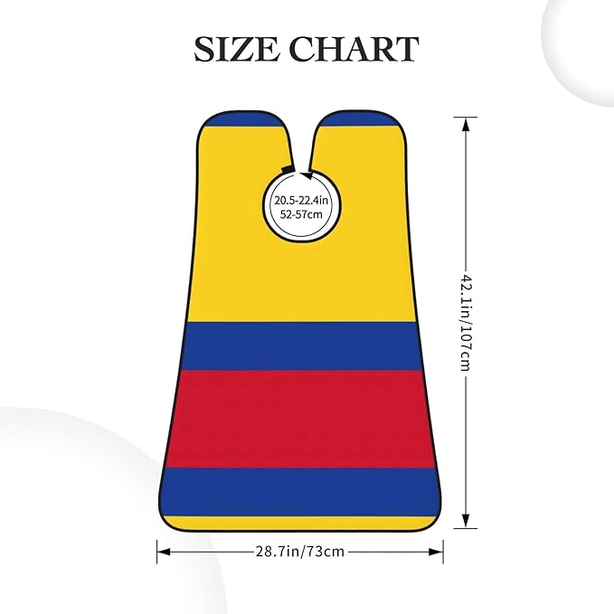 Flag Of Georgia Print Beard Bib Shaving Apron, Beard Hair Trimming Cape Gift For Dad