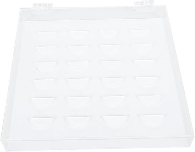 TOYANDONA Eyelash Storage Box Flip Lid Monolayer False Eyelash Organizer Case Makeup Accessories Holder