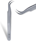 Stacy Lash STL-8 Curved Eyelash Extension Tweezers/Eyelashes Separator Tool/Supplies for Isolation Individual False Lashes, Volume & Classic Extensions/Precision Tools/Beauty Accessories