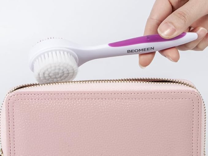 Silicone Exfoliating Face Scrubber, 2 Pack Facial Cleansing Brush Handheld Face Exfoliator Scrubber Double Side Face Brush Cleanser for Deep Cleansing, Blackhead Makeup Removal