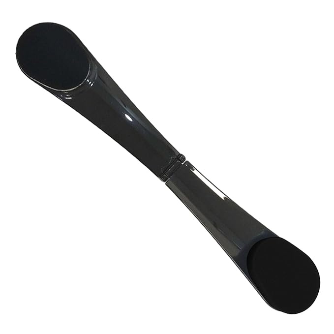 Back Lotion Applicator, Lotion Applicator, Sunscreen Applicator Features Foldable Portable Design with Non-Slip Handle, Lotion Applicator for Back Self Men and Women (black)