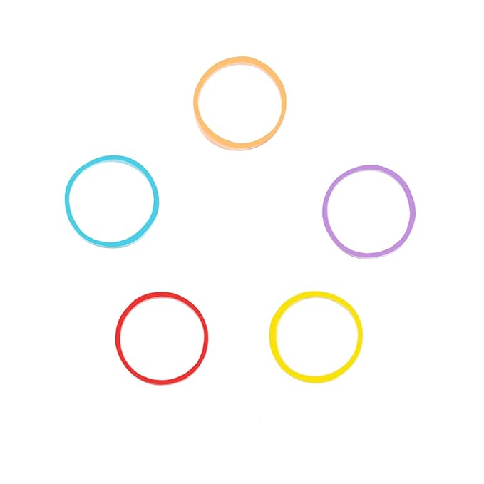 Baby Hair Ties Elastic Hair Rubber Bands,400pcs Multi Color Small Hair Holder Hair Tie for Kids Girls