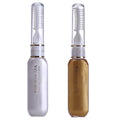 Temporary Hair Mascara Washable Temporary Hair Color Chalk Hair Dye Stick Non-toxic Instant Dye(Gold+White)