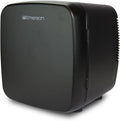 Emerson EFC-5001 Portable XL Mini Fridge Cooler for 12 Cans, 8L Capacity, AC/DC Power Compatibility, Removable Shelf, Lightweight Design – Ideal for Home, Office, Travel, Dorms, and Outdoor Use