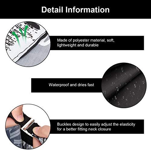 SATINIOR 4 Pcs Cape for Hair Cutting Waterproof Stylist Cape for Salon Coloring Hair, Strings & Adjustable Snap Closure