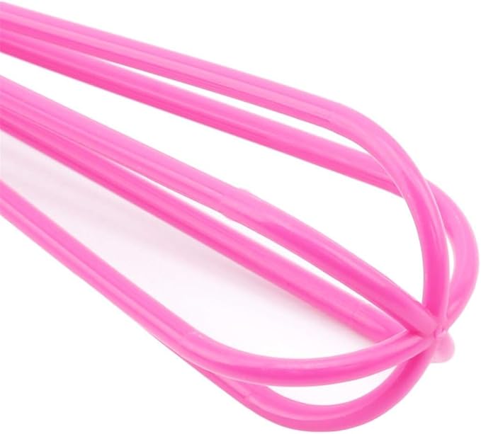 1Pc Rose Red Convenient Plastic Hair Dye Paste Stir Bar Salon Hairdressing Dye Handle Whisk Balloon Whip Mixer Hair Dyeing Stirrer Tool,Hair Color Mixing Bowls,Hair Coloring Products