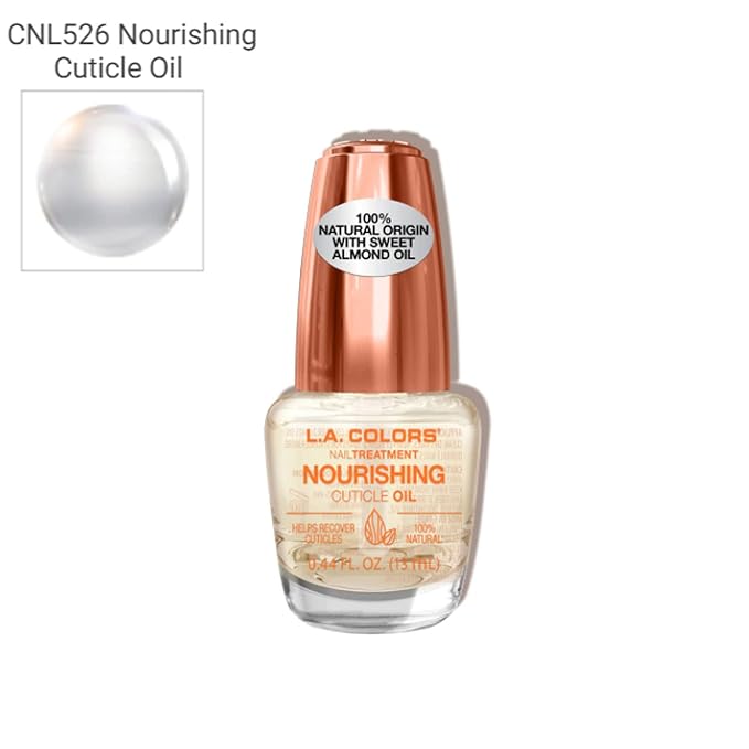 L.A. COLORS Salon Fabulous Nail Treatments, Nourishing Cuticle Oil CNL526