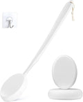 19" Lotion Applicator for Back Tanning Applicator Long Handle Back Lotion Applicator for Feet Self Tanner Back Applicator Sunscreen Applicator for Kids Women Men The Elderly