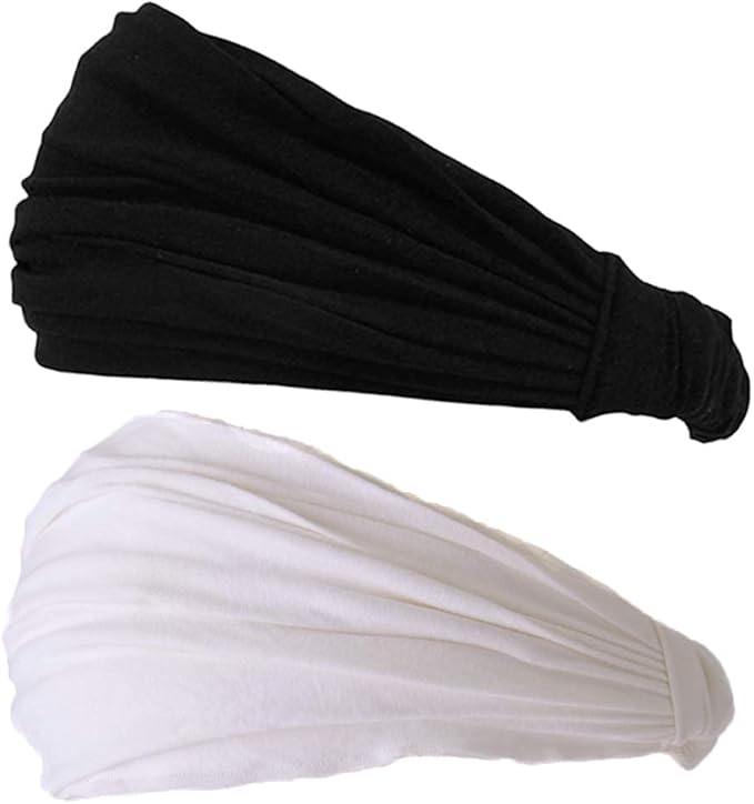 CHARM Headband for Men, Japanese Style Bandana Head Bands for Women and Men, Stretch Hair Band for Sports & Daily Wear by Casualbox