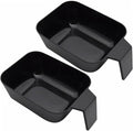 Hair Dye Bowl 2-Pack Wide Deep Mixing Bowls for Hair Color Tinting Reusable Salon and Home Diy Coloring Tools 7.08X4.80X2.75In