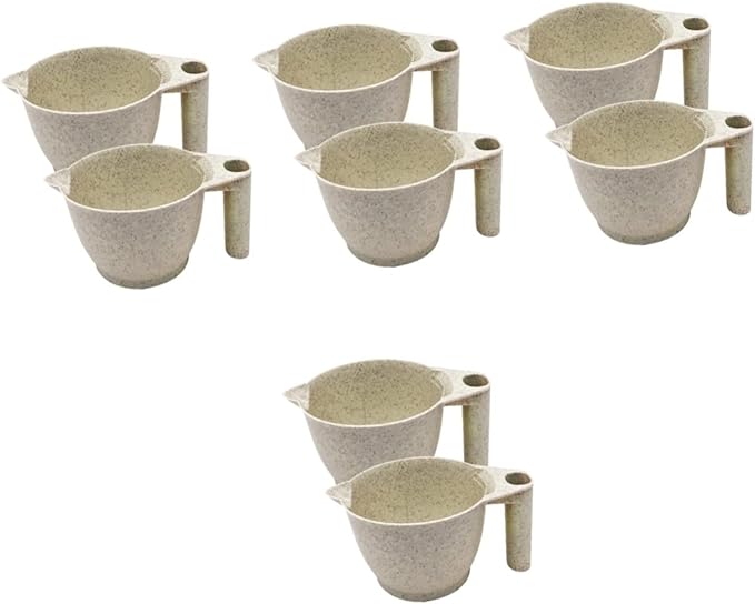 minkissy 8 Pcs Hair Dye Tools Tint Mixing Bowls Hair Tint Measuring Cup Color Mixing Bowls Colorful Dye Salon Dying s Dying