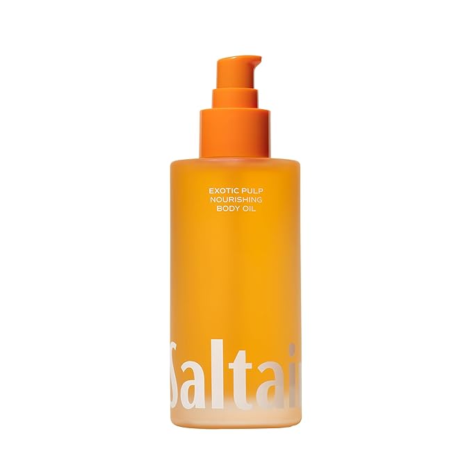 Saltair Body Oil – Silky After Shower and Bath Dry Oil for Women and Men – Non-Greasy, Well-Absorbing Moisturizer for Hydrating Dry Skin – Exotic Pulp Scent, 4oz