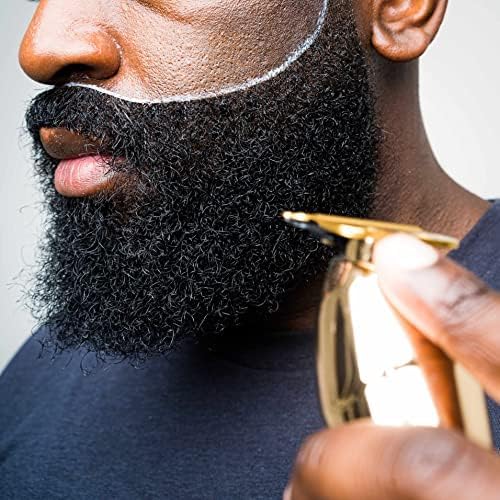 BEVERLEY’S Brink: The Clean Edge [Generation 2] - Beard Shaping Tool, Beard Shaper, Beard Guide, Beard Outline Stencil (90mm Barber Pencil Included)