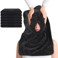 SINLAND Microfiber Esthetician Towels for Facials Mask Removing Face Wrap Soft Facial Cloth with Split Design Spa Towels for Facial Steam Massage and Cleansing