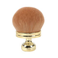 Extra Large Brush for Self Tanner and Body Makeup, Soft Synthetic Hair Brush for Foundation, Bronzer, Blusher, Self Tanning Lotion, Applicator for Face Body and Back (Gold)