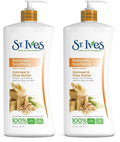 St. Ives Nourish & Soothe, Oatmeal & Shea Butter Body Lotion 21 Fl Oz (Pack of 2)