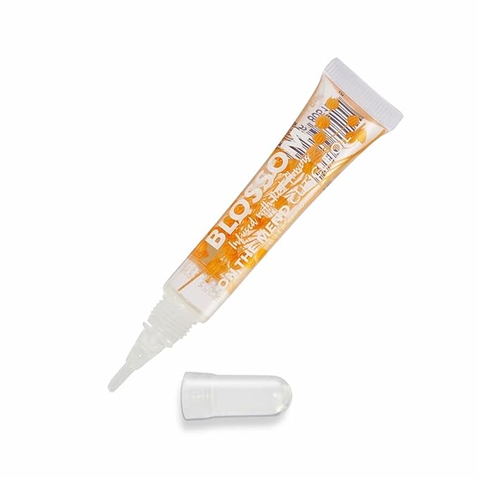 Blossom Cuticle Oil Pen for Nails, On the Mend Scented Travel Nail Oil for Growth and Strength, Infused with Real Flowers 0.34oz, Rose