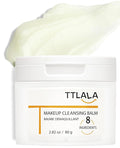 Cleansing Balm, Only 8 Ingredients Makeup Remover Balm, Waterproof Eye Make Up Remover with Vitamin E, Gentle and Nourishing, Skin-friendly and Suitable for All Skin Types 2.82 oz