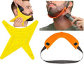 Quality Time Beard Shaping Template Kit, 2 Premium Multi-Style Beard & Neckline Guides: Hands-Free, Two Tools for Defined Beard Lines, DIY, Use with Trimmer or Razor, Made in USA