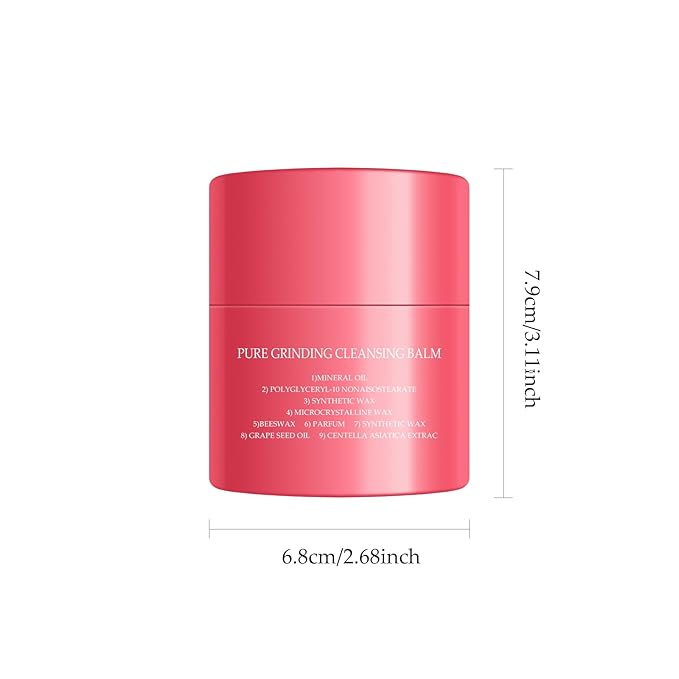 KYDA Pure Plants Grinding Cleansing Balm, One Step Makeup Cleansing Oil with Centella, Non-Greasy Sorbet Texture, Nourishing Make Up Remover Balm, Vegan Skin Care for All Skin Types, 1.69 Fl Oz