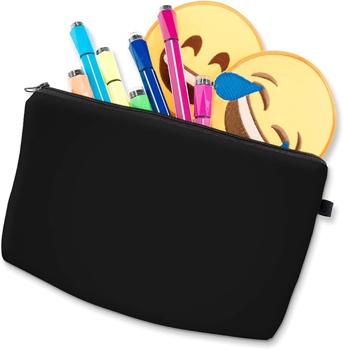 Deanfun Cosmetic Bag for Women Waterproof Cute Fashion Purse Makeup Bags Roomy Travel Toiletry Bag Accessories Organizer Gifts(51705)