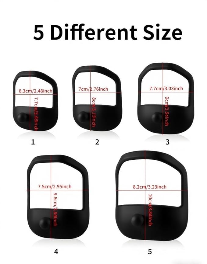 5 PCS Beard Shaper Set for Men - Goatee Shaper, Beard Lineup Tool, Beard Template & Stencil, Versatile Face Hair Styling Tool
