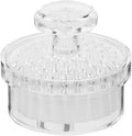 Facial Cleansing Brush White Manual Face Scrubber with Soft Bristles, Quick-Drying & Anti-Dust Design for Sensitive Skin, Travel-Friendly for Home & Travel Use for Women & Teens
