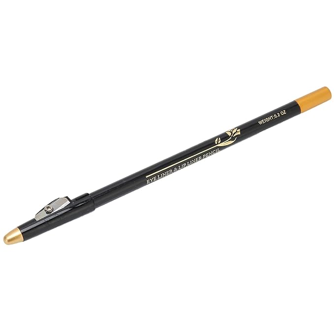 ANGGREK Beard Lineup Pen, White Hairline Pen Professional Beard Pencil Filler Household Beard Pencil Liner Shaping Styling Tool(Black)