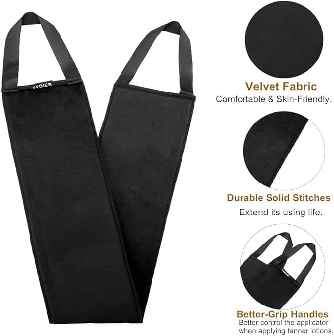 Self Tanning Mitt Applicator Kit 4 in 1 Self Applicator Set with Exfoliating Glove,Tan Mitt Applicator, Tanning Back Lotion Applicators for Your Back,Face Mitt for Tanning Lotion, Spray, Mousse