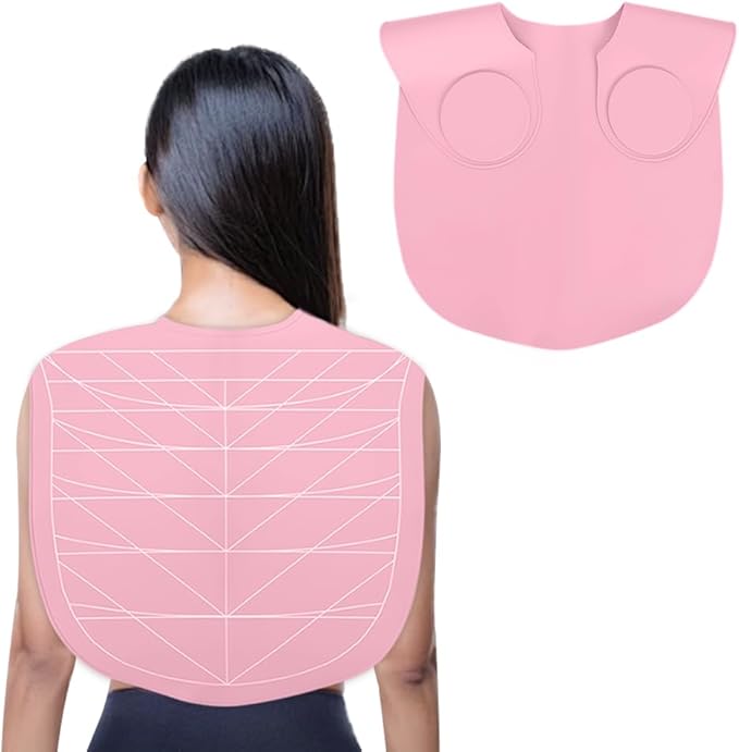 Silicone Hair Cutting Guide Collar - Waterproof Cutting Mat for Hair Stylist - Hair Cutting Cape
