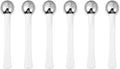 EXCEART 6pcs Eye Cream Applicators Face Eye Roller Massage Care Applicator Wand Stick Metal Cream Roller Wand