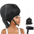 Hooded Hair Dryer， Ideal Hair Diffuser for Curly Hair， Your Ultimate Solution - Spacious Capacity Blow Dryer Cap for Rapid Styling of Curls（Size Medium）