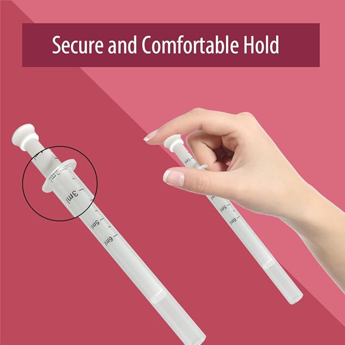 Natureland Personal Applicators for Gels and Creams, Individually Wrapped Disposable Applicators with Smooth Comfort Tip, Daily Intimate Wellness Tool [2x30 Pack]