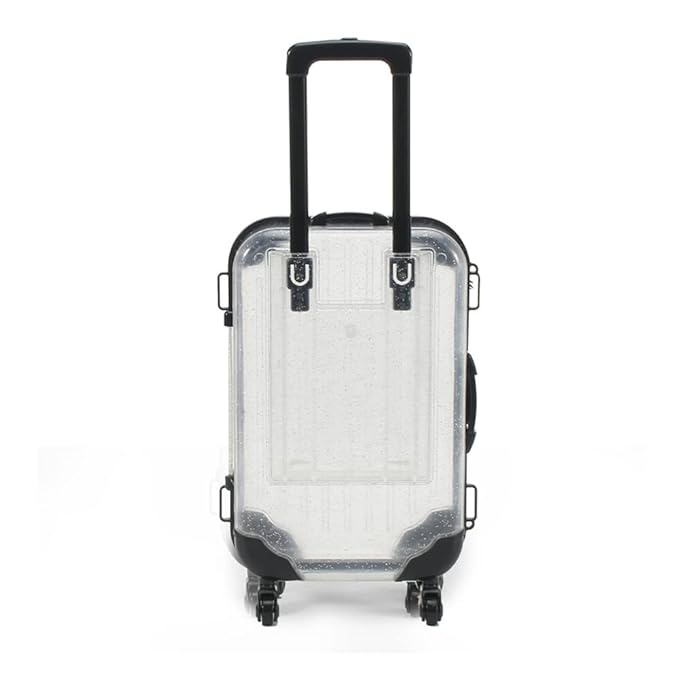 HBZGTLAD 10pcs false eyelashes packaging box pink luggage lashes suitcase mink lashes packing fluffy and curly case empty (B-white)