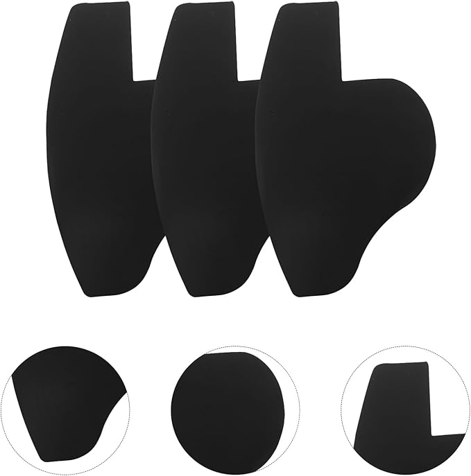 Hairline Card for Beard Shaping Template Hairline Design Tool Hair Spray Styling Barber Use 7.08X4.33 Inch
