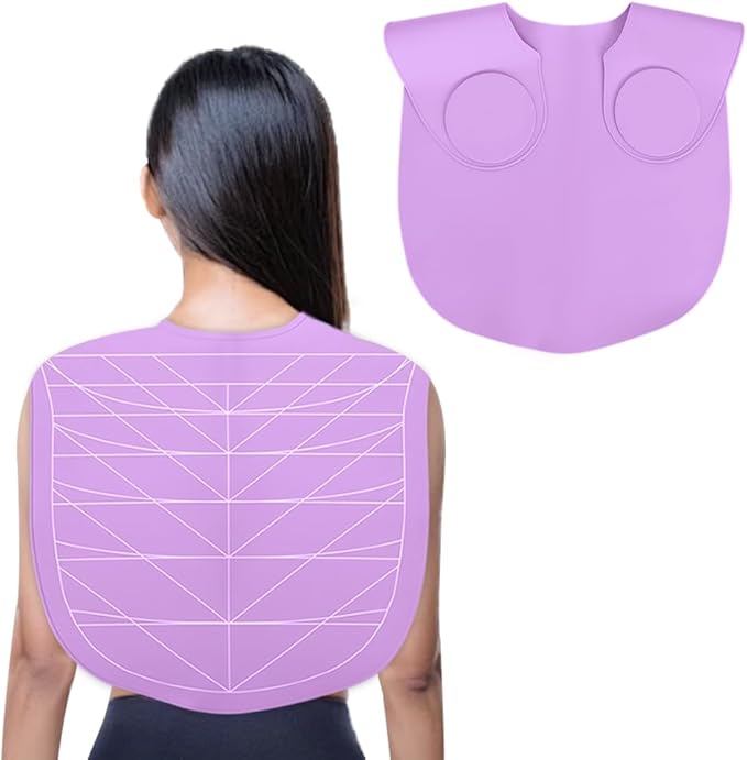 Silicone Hair Cutting Guide Collar - Waterproof Cutting Mat for Hair Stylist - Hair Cutting Cape