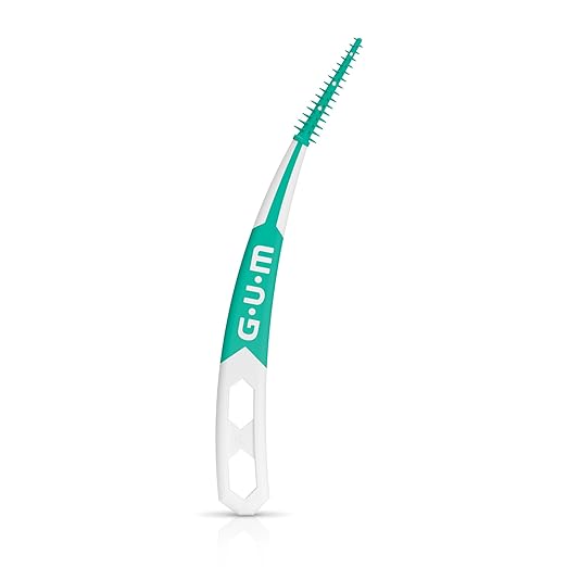 GUM Soft-Picks Advanced, Dental Picks for Teeth Cleaning and Gum Health, Disposable Interdental Brushes with Convenient Carry Case, Dentist Recommended Dental Picks, 90 Count (Pack of 3) 270 Total