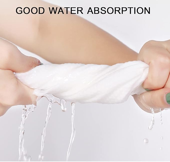 10 PCS Compressed Bath Towel Tablets for Travel Outdoors and Emergencies 55x28 inch