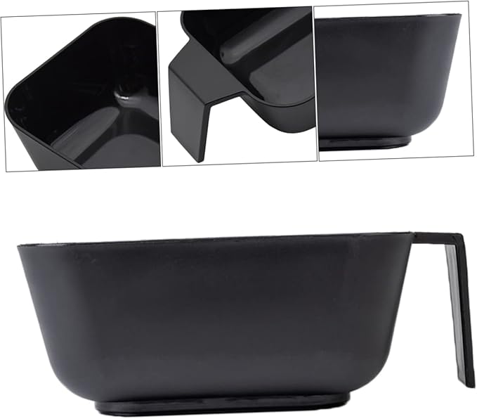 Hair Dye Bowl 2-Pack Wide Deep Mixing Bowls for Hair Color Tinting Reusable Salon and Home Diy Coloring Tools 7.08X4.80X2.75In