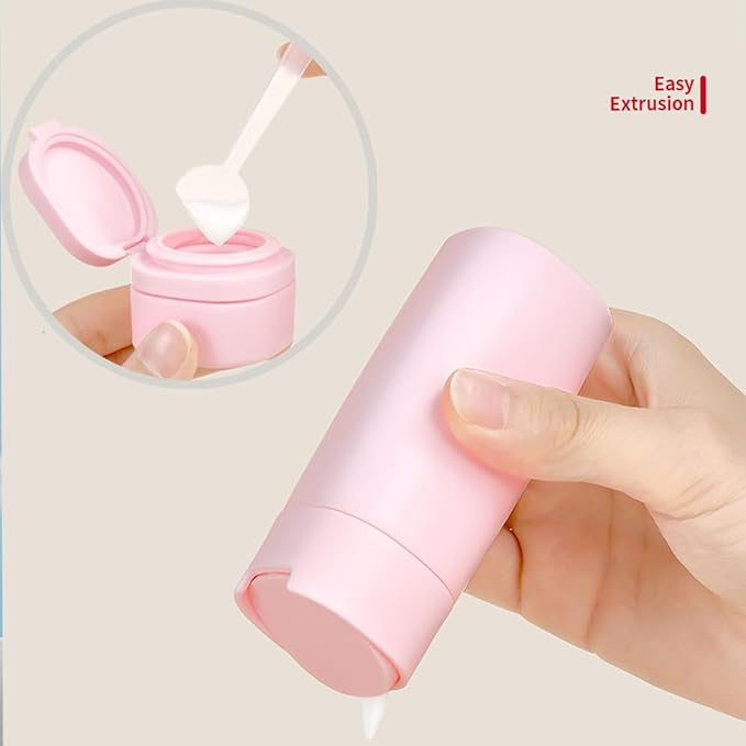 Travel Bottles Set - TSA Approved Leak Proof Squeezable Containers for Toiletries, Conditioner, Shampoo, Lotion & Body Wash Accessories (white)