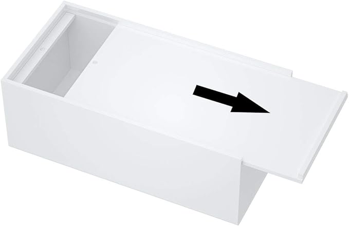 FEMELI Acrylic Tissue Box Cover,Rectangular Facial Tissue Holder Case Dispenser for Bathroom Kitchen Bedroom Office